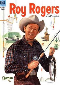 Roy Rogers Comics #81 VG ; Dell | low grade comic September 1954 fishing pole co