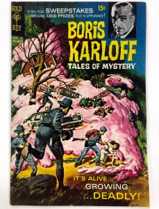 Boris Karloff TALES OF MYSTERY #28 (November 1969 GOLD KEY) F-VF