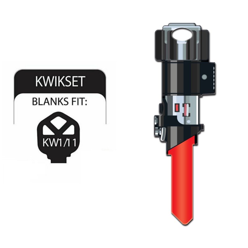 Star Wars Key Blanks Kwikset Darth Vader's Red Lightsaber