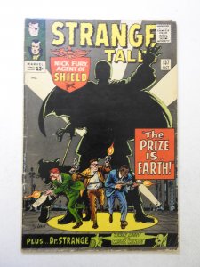 Strange Tales #137 (1965) GD/VG Condition moisture stains, 1/2 in spine split