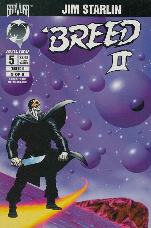 ’Breed II #5 VF/NM; Malibu | save on shipping - details inside