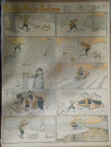 Bobby Make Believe by Frank King 4/29/1917 Full Size ! Very Rare Fantasy Strip