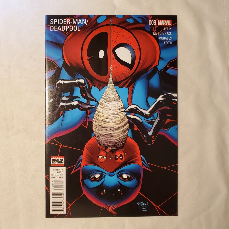 Spider-Man Deadpool 9 Very Fine/Near Mint Cover by Ed McGuinness