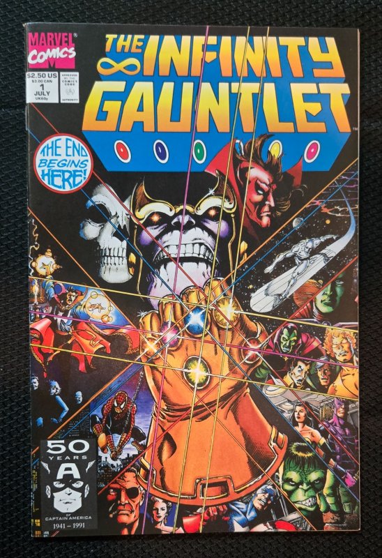 The Infinity Gauntlet #1 (1991)