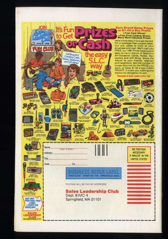 X-Men #147 VF 8.0 Marvel Comics