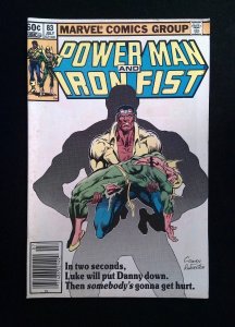 Power Man and Iron Fist #83  Marvel Comics 1982 FN Newsstand