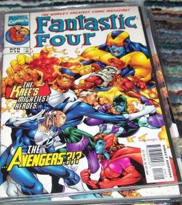 FANTASTIC FOUR #16 vol 3 1999 marvel- KREE AVENGERS-