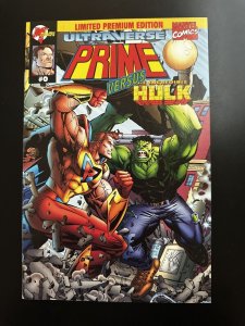 Prime vs Hulk #0 Malibu Comics Limited Premium Edition NM Direct Edition NO UPC