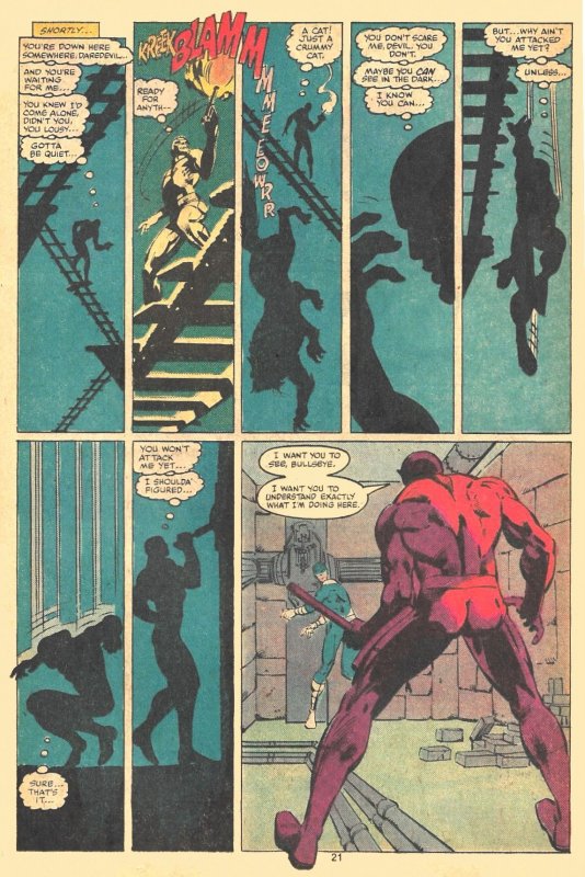 DAREDEVIL #172 (Jul1981) 8.0VF  All Frank Miller w/ Klaus Janson!  3rd KINGPIN! 