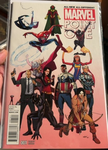 All-New All-Different Marvel Point One Marquez Cover (2015)  