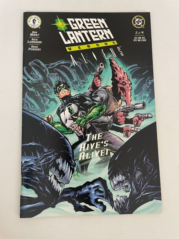 Green Lantern Vs. Aliens # 2 NM DC Dark Horse Comic Books LTD Series 2 J256
