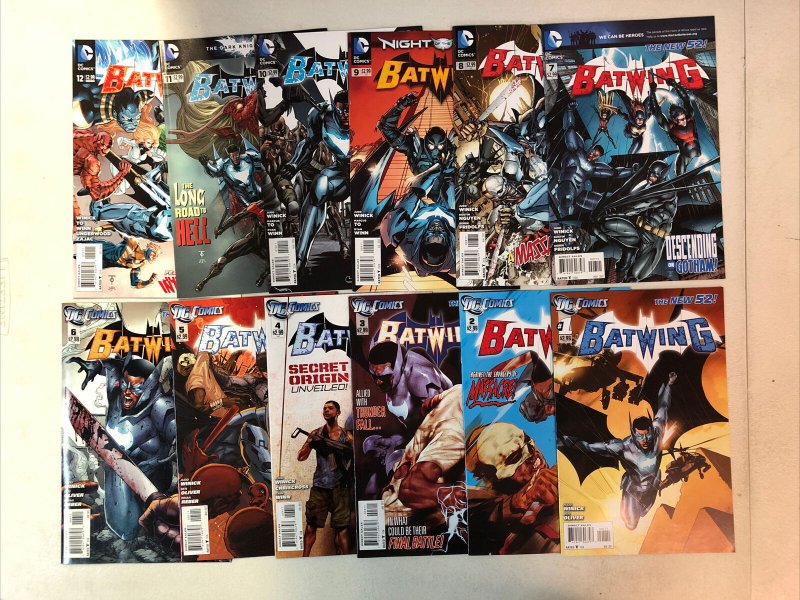 Batwing (2011) #0, 1-34 Futures End (VF-/NM) Complete Set Run 19 20 DC New 52