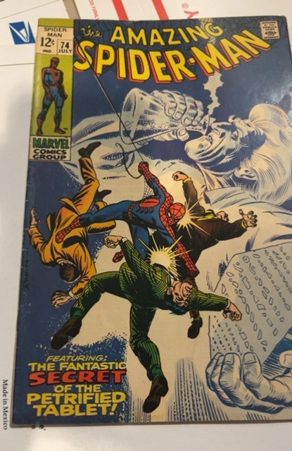 The Amazing Spider-Man #74 (1969) Silverman see description