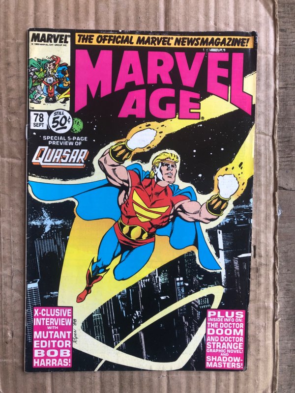 Marvel Age #78 (1989)