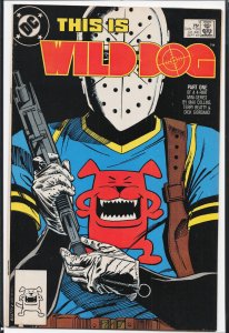 Wild Dog #1 (1987) Wild Dog [Key Issue]