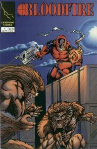 Bloodfire #4 Lightning Comics September Sept 1993 (VFNM)