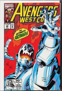 Avengers West Coast #89 (1992) West Coast Avengers / Avengers West Coast