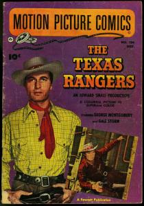 MOTION PICTURE COMICS #106 TEXAS RANGERS '50 GALE STORM G/VG