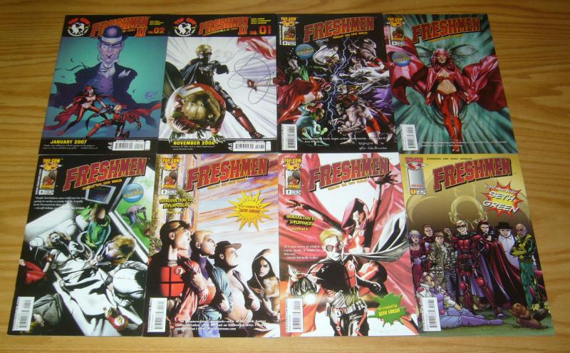 Seth Green's Freshmen #1-6 VF/NM complete series + freshmen II #1-6 both sets