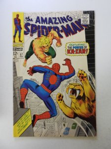 The Amazing Spider-Man #57 (1968) VG condition subscription crease