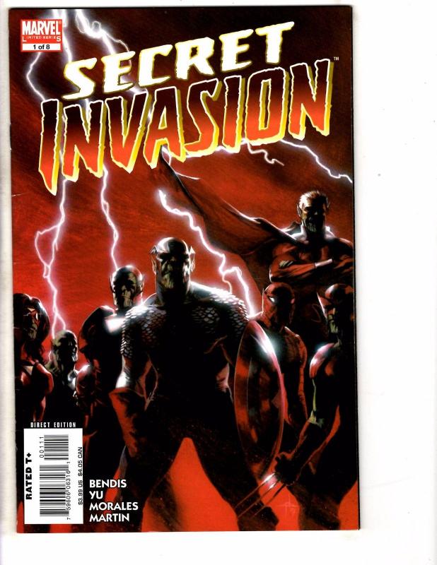 Secret Invasion COMPLETE Marvel Comics LTD. Series # 1 2 3 4 5 6 7 8 1st Prt RC2