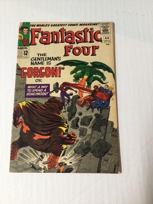 Fantastic Four 44 4.5 Very Good+ Vg+ Mouse Chews