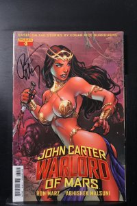 John Carter, Warlord of Mars #3 Cover A - Ed Benes (2015) *SIGNED 