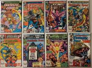 Fantastic Four lot #217-267 Marvel Direct (avg 5.0 range 4-6) 22 diff (1980-'84)
