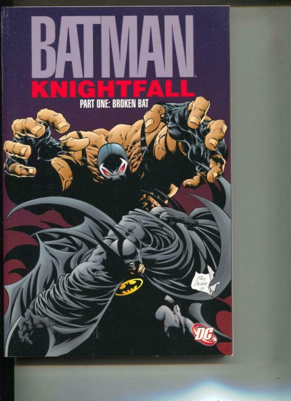 Batman: Knightfall Part One : Broken Bat-Doug Moench-TPB- trade