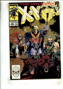 UNCANNY X-MEN #252 (9.2) JIM LEE!! 1989