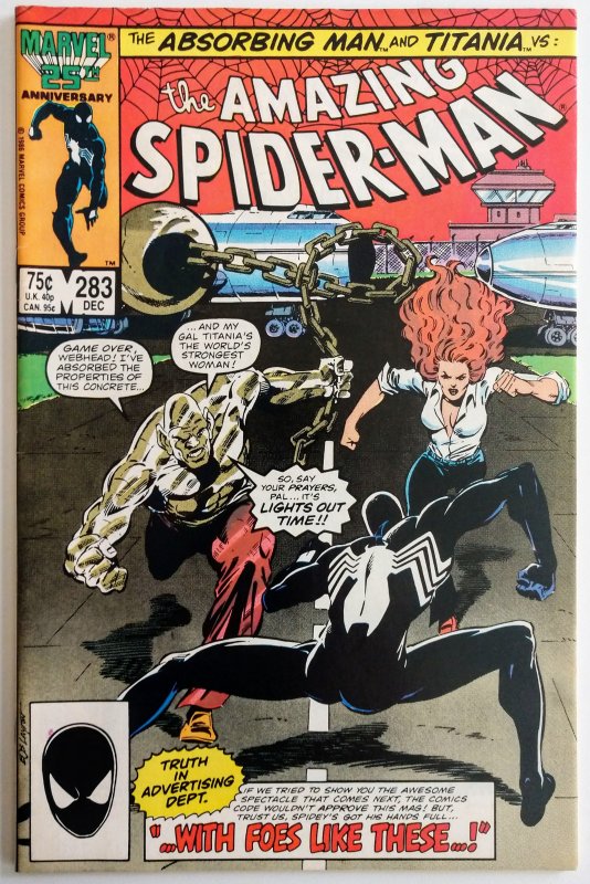 The Amazing Spider-Man #283 (VG)(1986)