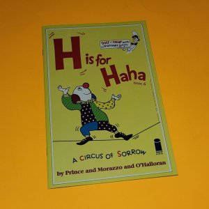 HAHA 6 Seuss variant clown comic gunfire balloons NM listen