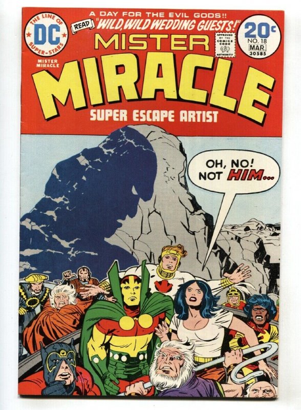 Mister Miracle #18 1974- DC Barda marries Mister Miracle VF