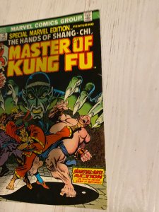 Marek presents Shang-Chi Master of Kung-Fu #15 first app of Shang -Chi VF copy