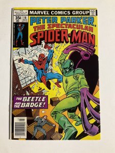 SPECTACULAR SPIDER-MAN 16 NEWSSTAND VF/NM VERY FINE/NEAR MINT 9.0 MARVEL