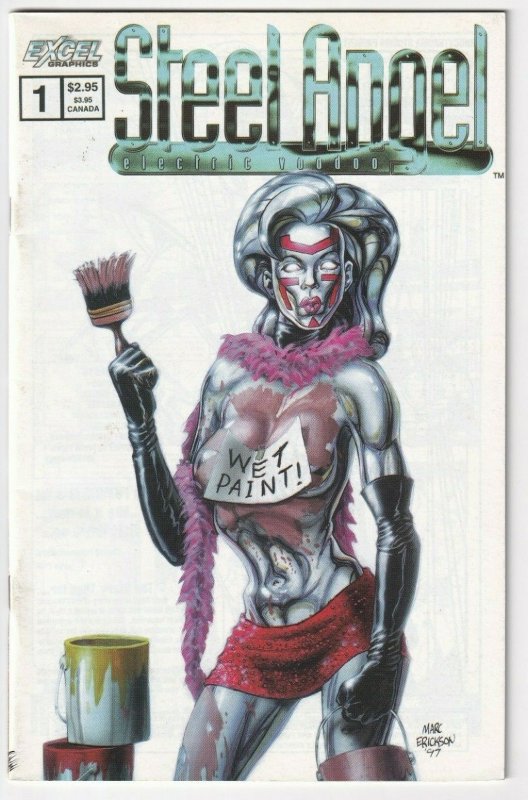 Steel Angel Electric Voodoo #1 July 1998 Excel Graphics