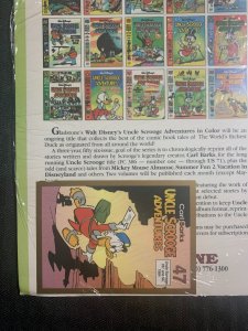 UNCLE SCROOGE ADVENTURES Gladstone #47 by Carl Barks SEALED with Card