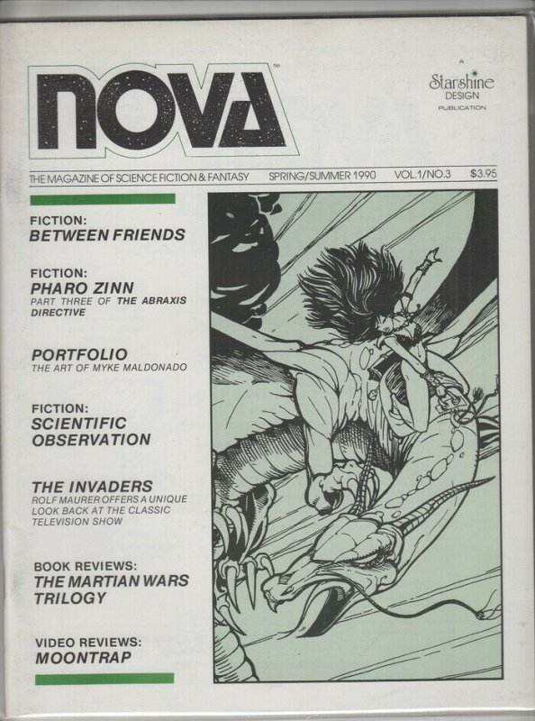 NOVA MAGAZINE OF SCIENCE FICTION #3 F+ A01207