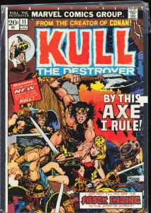 Kull the Destroyer #11 (1973) Kull
