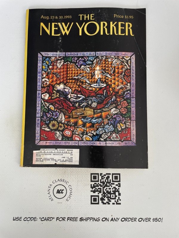 The New Yorker Magazine August 23rd & 30th 1993 Fashion Art Pop-Culture 2 J215