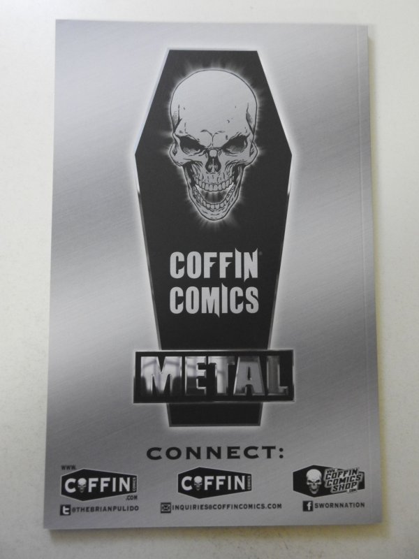 Lady Death: Cataclysmic Majesty Heavy Metal Variant (2021) VF ! Signed no cert