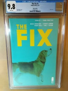 The Fix #1 (Third Print) CGC Universal Grade 9.8 NM/MT White pages