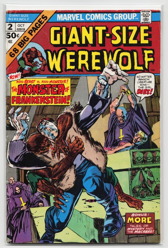 Giant-Size Werewolf #2 (1974) Werewolf by Night