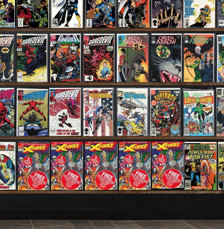 Huge Lot 140+ Comics with Green Arrow, The Uncanny X-Men, Daredevil & More!