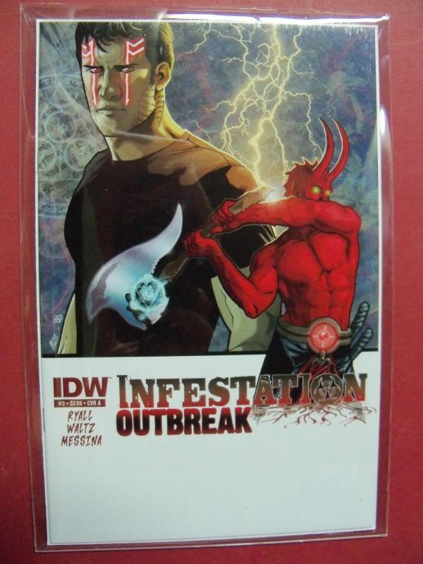 INFESTATION OUTBREAK  #3 COVER A  (9.0 to 9.4 or better)  IDW