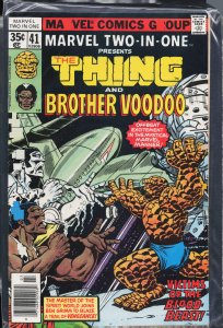 Marvel Two-in-One #41 (1978) Brother Voodoo