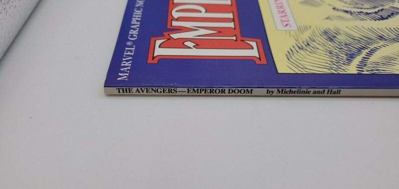 Emperor Doom Marvel Graphic Novel (1989)   Avengers Comic Book 