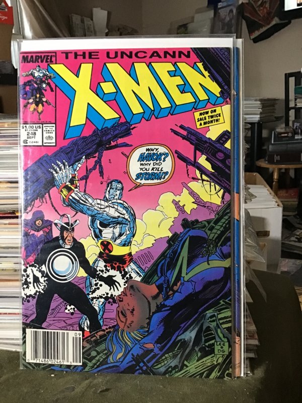 The Uncanny XMen 248 (1989) KEY JIM LEE 1st published artwork on the