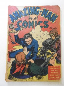 Amazing-Man Comics #7 (1939) PR Condition see desc