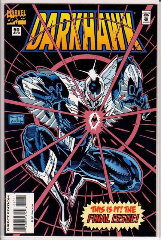 Darkhawk #50 (1995) 9.2 NM-